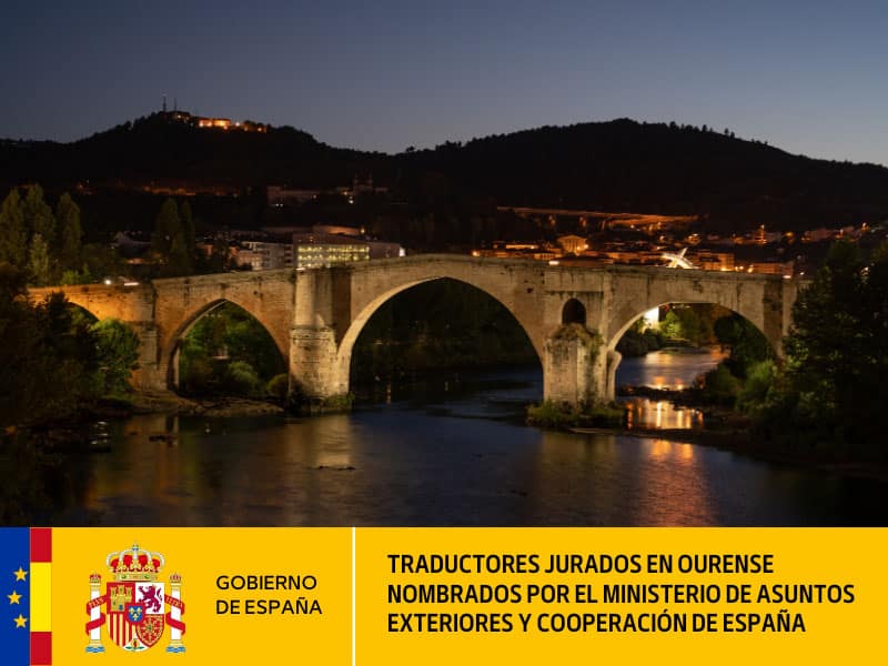 Traductor Jurado en Ourense