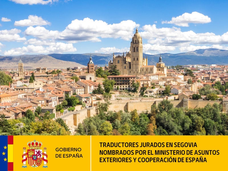 Traductor Jurado en Segovia